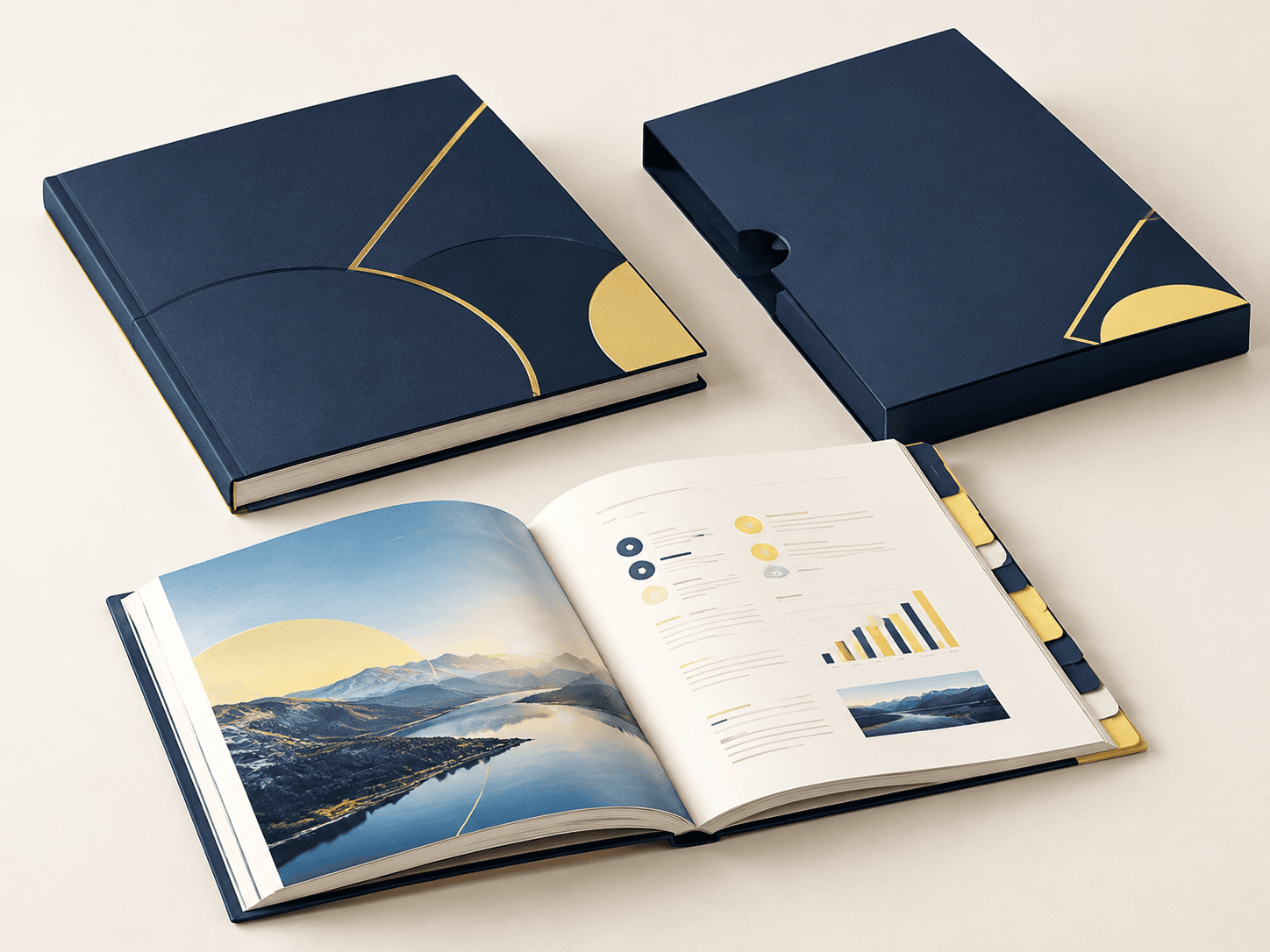 Illustrative printed annual report for a community organization
