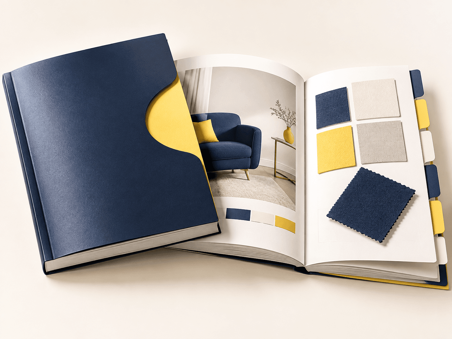 Catalog paper, cover and binding customization materials