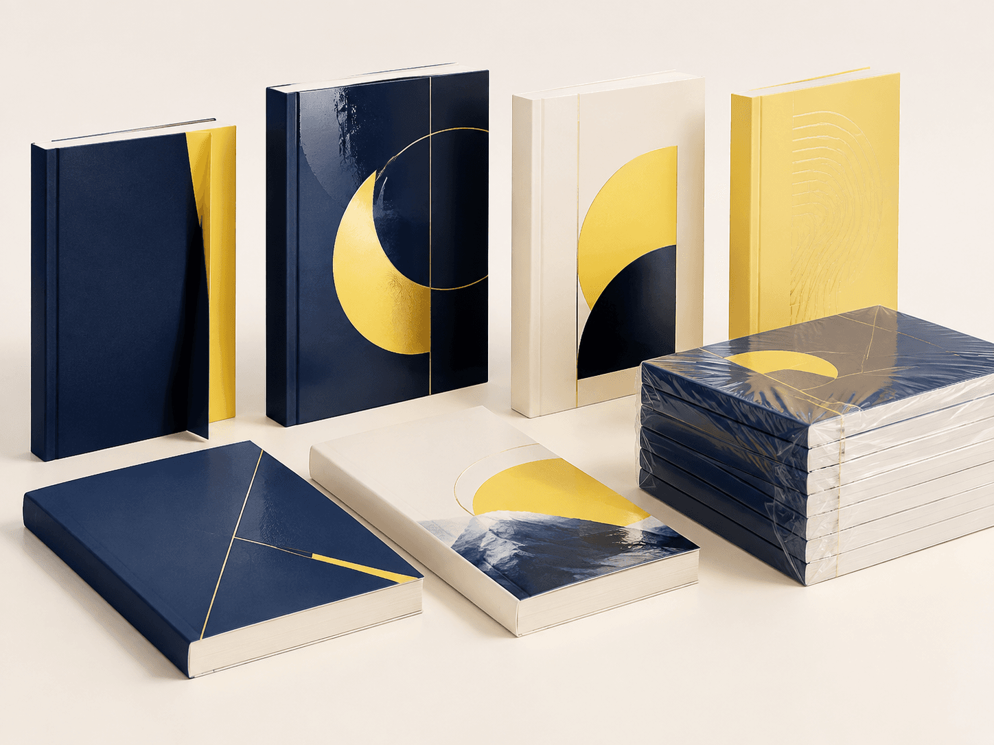 Paperback cover finishing and flexible cover options