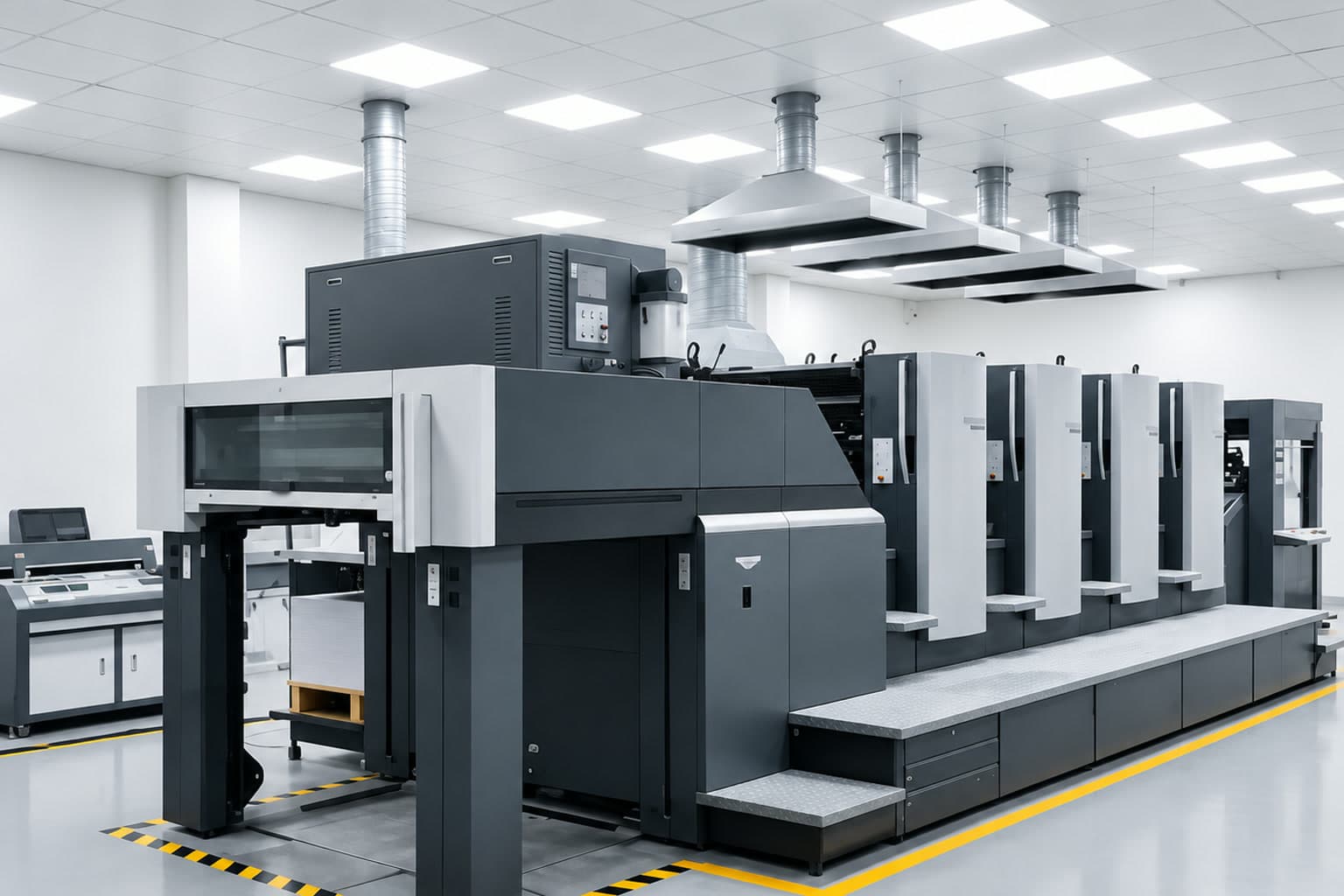 Sheetfed offset press at Lemon Printing