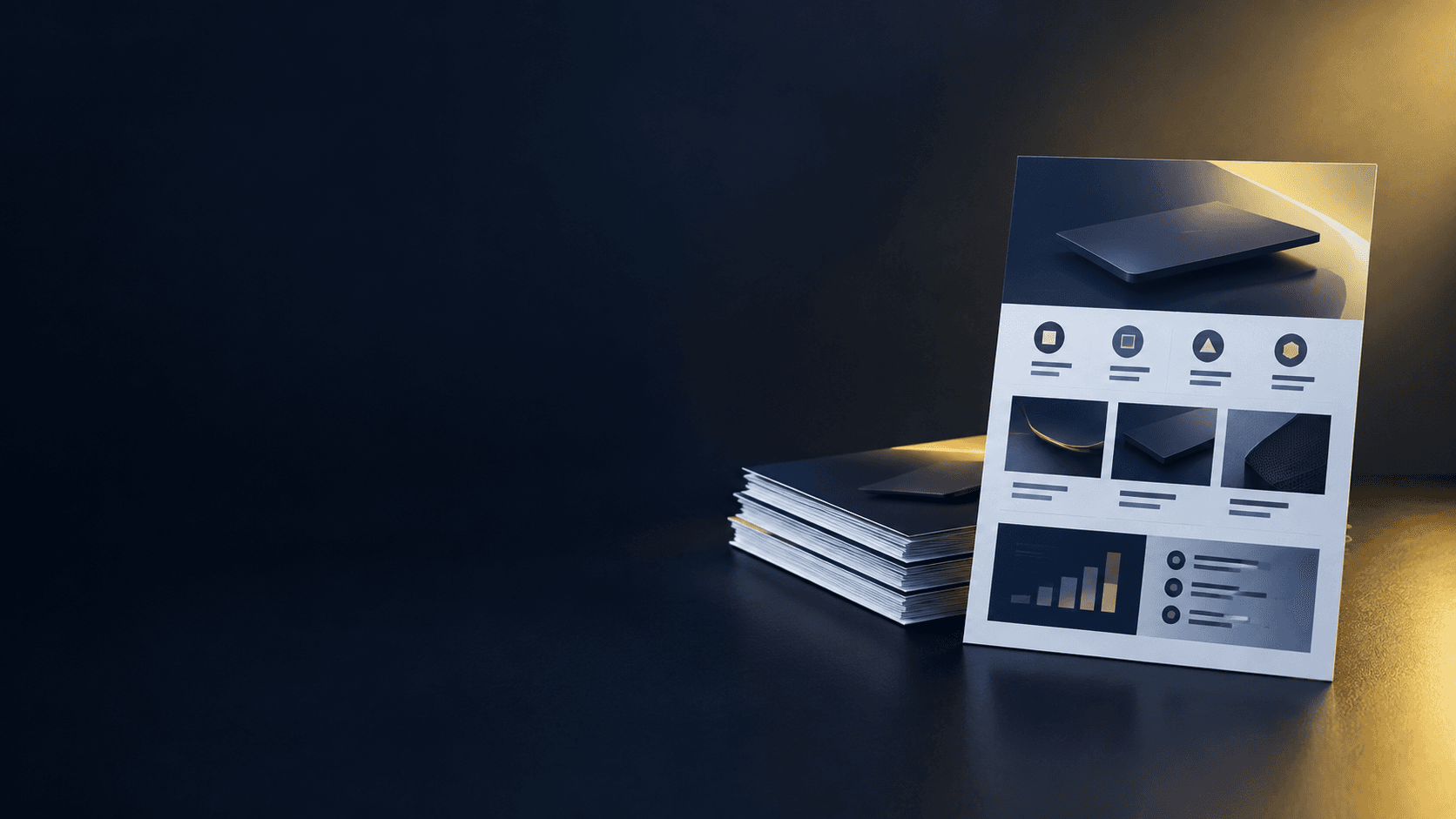 Illustrative printed product configuration