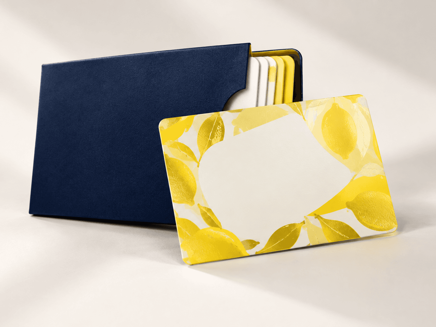 Custom printed gift cards with branded artwork